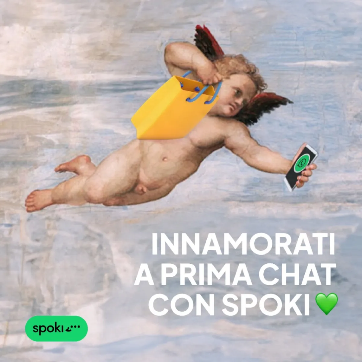 ADV Spoki · Innamorati a prima chat con Spoki (San Valentino)