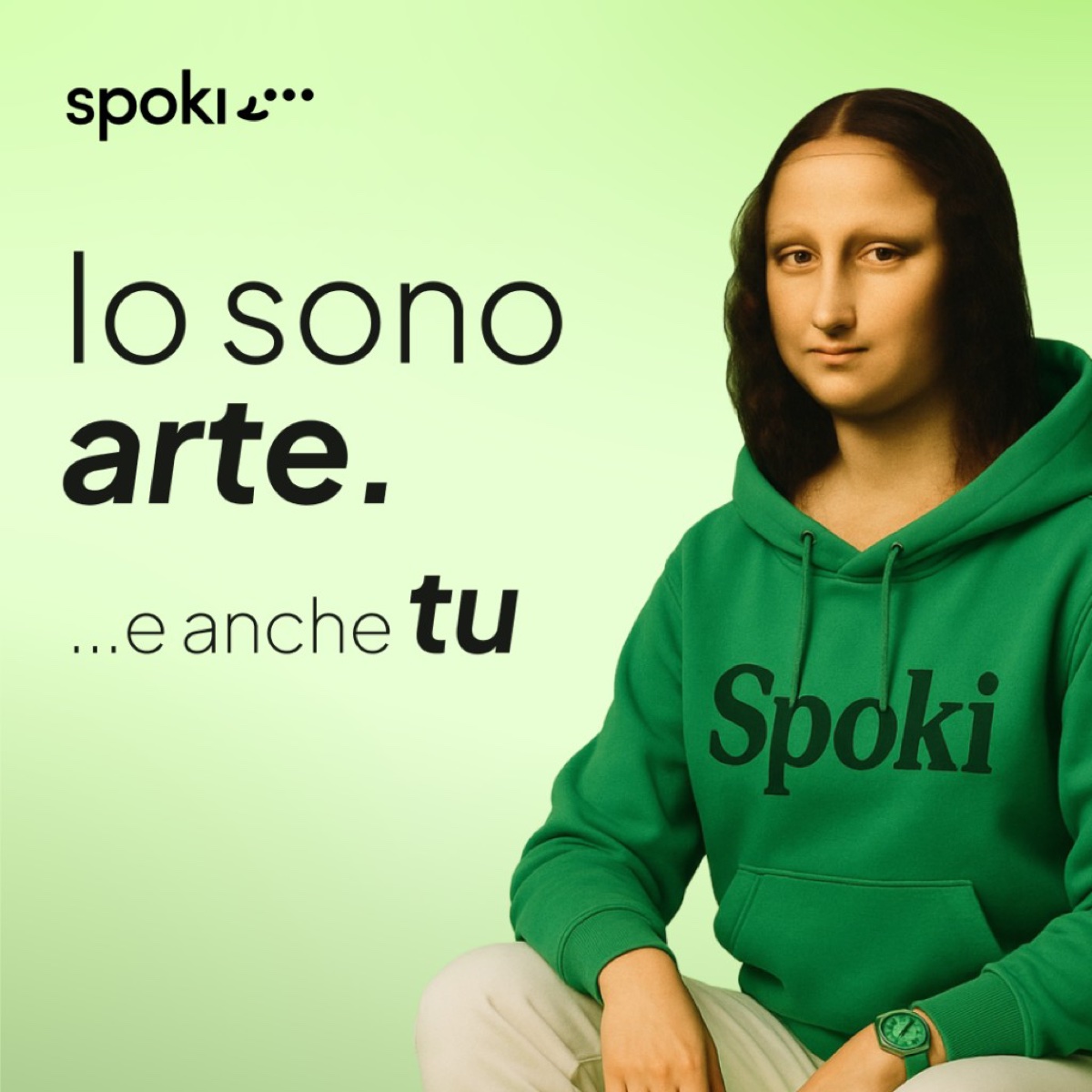 ADV Spoki · Io sono arte, e anche tu (Monnalisa)