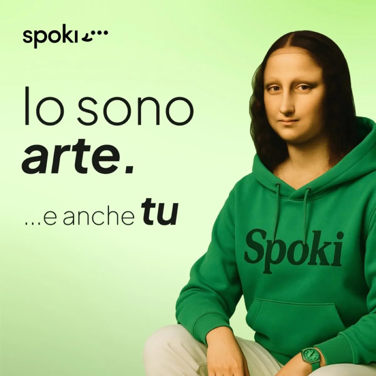ADV Spoki · Io sono arte, e anche tu (Monnalisa)